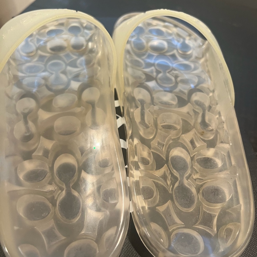 Clear Coach Slide Sandals - Picture 5 of 10